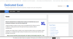 Desktop Screenshot of dedicatedexcel.com