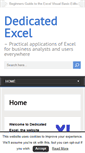 Mobile Screenshot of dedicatedexcel.com